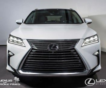 Lexus RX 350L   2018 - Cần bán Lexus RX 350L 7 chỗ đời 2018, màu trắng, nhập khẩu nguyên chiếc