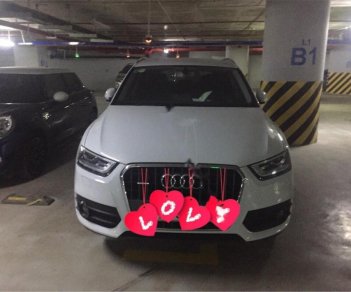 Audi Q3 2.0 TFSI 2014 - Bán xe Audi Q3 2.0 TFSI đời 2014, màu trắng, xe nhập  