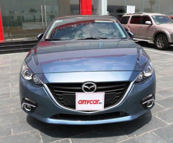 Mazda 3 1.5AT   2015 - Cần bán xe Mazda 3 1.5AT Sedan 2015, màu xanh lam, giá chỉ 594 triệu