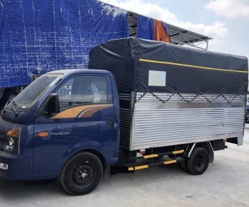 Hyundai Porter Porter 1.5T 2024 - Bán xe Hyundai Porter 1.5T màu xanh, thùng bạt