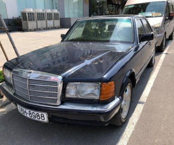 Mercedes-Benz E class   1990 - Cần bán gấp Mercedes 1990, màu xanh lam, nhập khẩu