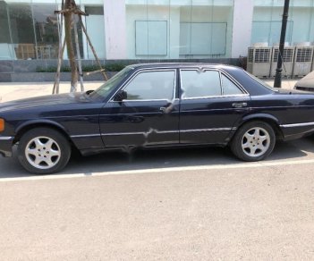 Mercedes-Benz E class   1990 - Cần bán gấp Mercedes 1990, màu xanh lam, nhập khẩu