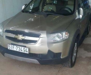 Chevrolet Captiva LT 2009 - Cần bán lại xe Chevrolet Captiva LT sản xuất năm 2009, màu vàng chính chủ, giá tốt