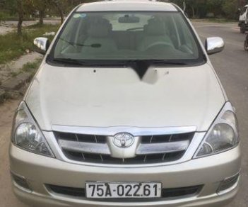 Toyota Innova 2008 - Cần bán gấp Toyota Innova sản xuất 2008, màu ghi vàng 