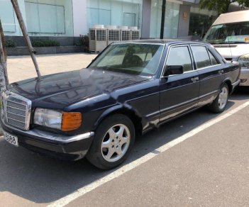 Mercedes-Benz E class   1990 - Cần bán gấp Mercedes 1990, màu xanh lam, nhập khẩu