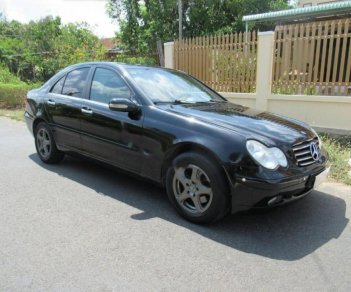 Mercedes-Benz C class C180 AT 2001 - Bán Mercedes C180 AT đời 2001, màu đen, giá 215tr