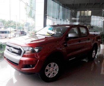 Ford Ranger XLS MT 2017 - Cần bán Ford Ranger XLS MT sản xuất 2017, màu đỏ, xe nhập, giá tốt