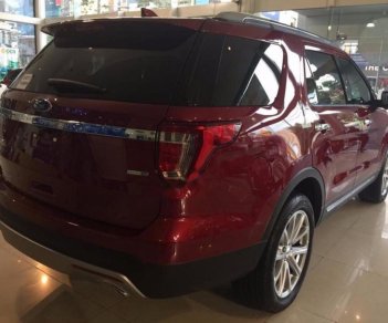 Ford Explorer Limited 2017 - Bán ô tô Ford Explorer Limited đời 2017, màu đỏ, xe nhập