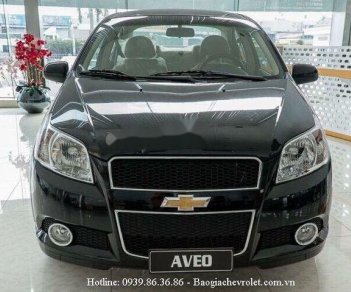 Chevrolet Aveo   MT 2018 - Bán Chevrolet Aveo MT đời 2018, màu đen giá cạnh tranh