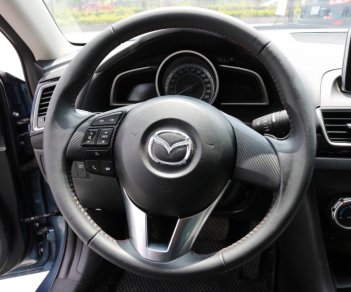 Mazda 3 1.5AT   2015 - Cần bán xe Mazda 3 1.5AT Sedan 2015, màu xanh lam, giá chỉ 594 triệu