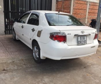 Toyota Vios 1.5G 2003 - Cần bán gấp Toyota Vios 1.5G năm 2003, màu trắng, giá tốt