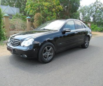 Mercedes-Benz C class C180 AT 2001 - Bán Mercedes C180 AT đời 2001, màu đen, giá 215tr