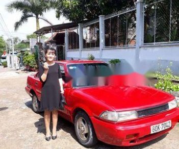 Toyota Corolla   1989 - Bán Toyota Corolla đời 1989, màu đỏ, nhập khẩu nguyên chiếc