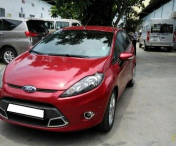 Ford Fiesta S 1.6 AT 2011 - Bán Ford Fiesta S 1.6 AT đời 2011, màu đỏ, 350 triệu