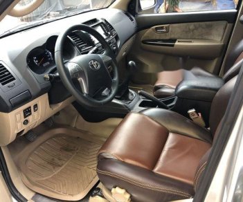 Toyota Fortuner   2.4 G MT 2015 - Cần bán lại xe Toyota Fortuner 2.4 G MT 2015, màu bạc, 866tr