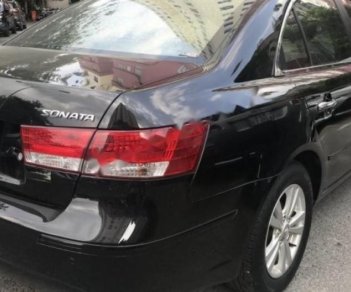 Hyundai Sonata 2.0 AT 2009 - Bán lại xe Hyundai Sonata 2.0 đời 2009, màu đen, nhập khẩu