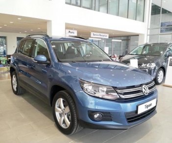 Volkswagen Tiguan 2.0 AT 2017 - Bán xe Volkswagen Tiguan 2.0 AT 2017, màu xanh lam, nhập khẩu