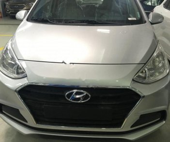 Hyundai Premio  1.2 MT Base 2018 - Cần bán xe Hyundai Grand i10 1.2 MT Base năm sản xuất 2018, màu bạc