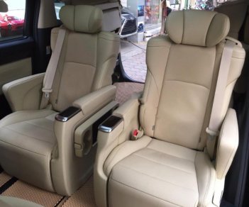 Toyota Alphard 3.5 V6 2017 - Cần bán lại xe Toyota Alphard 3.5 V6 sản xuất 2017, màu đen, nhập khẩu nguyên chiếc