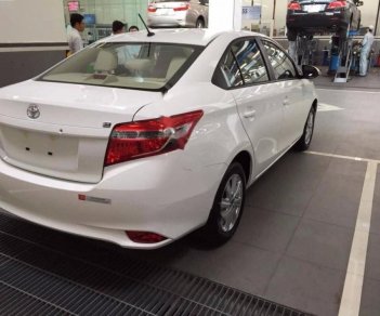 Toyota Vios 1.5E 2017 - Bán xe Toyota Vios 1.5E năm 2017, màu trắng