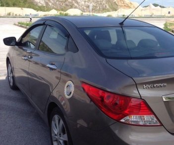 Hyundai Accent 2013 - Cần bán lại xe Hyundai Accent đời 2013, màu nâu, nhập khẩu nguyên chiếc, giá 420tr