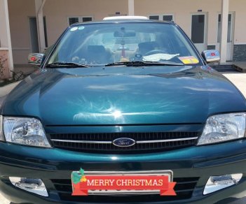 Ford Laser Deluxe 1.6 MT 2001 - Bán gấp Ford Laser Deluxe 1.6 MT đời 2001, màu xanh lam, giá 165 triệu