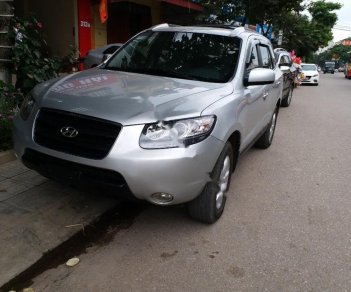 Hyundai Santa Fe 2.2L 4WD 2008 - Cần bán xe Hyundai Santa Fe 2.2L 4WD đời 2008, màu bạc, nhập khẩu