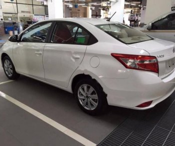 Toyota Vios 1.5E 2017 - Bán xe Toyota Vios 1.5E năm 2017, màu trắng