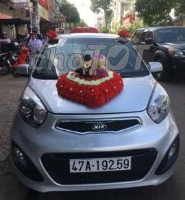 Kia Picanto 2014 - Bán xe Kia Picanto đời 2014, màu bạc, giá 252tr