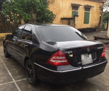 Mercedes-Benz C class  AT 2001 - Bán xe Mercedes C200 Kompressor AT đời 2001, màu đen