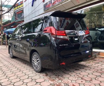 Toyota Alphard 3.5 V6 2017 - Cần bán lại xe Toyota Alphard 3.5 V6 sản xuất 2017, màu đen, nhập khẩu nguyên chiếc