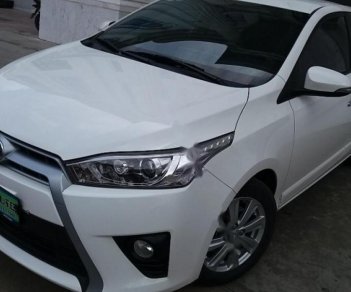 Toyota Yaris G 2015 - Chính chủ bán xe Toyota Yaris G 2015, màu trắng, nhập khẩu