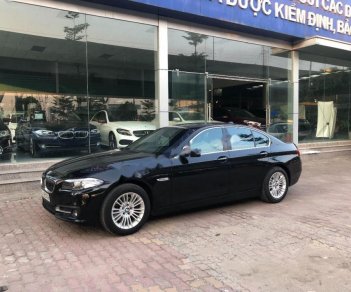 BMW 5 Series 520i 2014 - Bán BMW 5 Series 520i năm 2014, màu đen, xe nhập