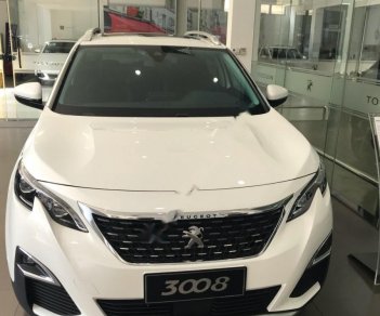 Peugeot 3008 1.6 AT 2018 - Bán ô tô Peugeot 3008 1.6 AT năm 2018, màu trắng