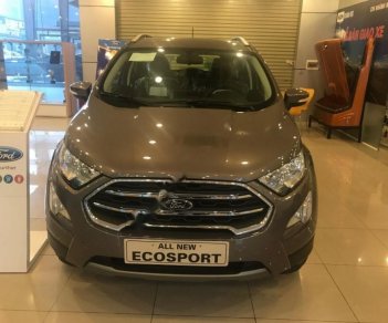 Ford EcoSport 2018 - Cần bán xe Ford EcoSport sản xuất 2018, màu xám, 648 triệu