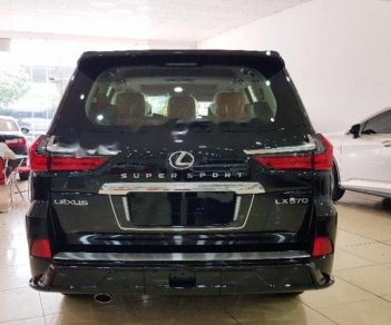 Lexus LX 570 Super Sport 2018 - Bán Lexus LX 570 Super Soprt đời 2018, màu đen, nhập khẩu nguyên chiếc