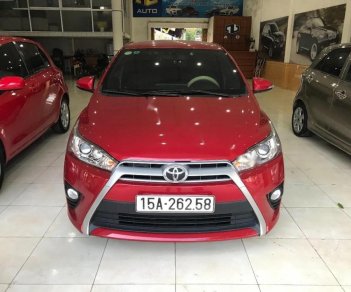 Toyota Yaris 1.5G 2017 - Bán ô tô Toyota Yaris 1.5G năm 2017, màu đỏ, nhập khẩu nguyên chiếc, giá 650tr