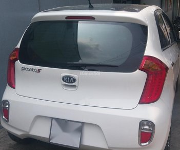 Kia Picanto S 2013 - Cần bán xe Kia Picanto S năm 2013, màu trắng, xe gia đình, giá 305tr