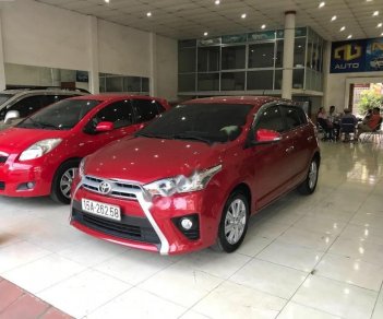 Toyota Yaris 1.5G 2017 - Bán ô tô Toyota Yaris 1.5G năm 2017, màu đỏ, nhập khẩu nguyên chiếc, giá 650tr