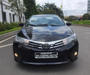 Toyota Corolla altis 1.8 2015 - Cần bán gấp Toyota Corolla altis 1.8 sản xuất năm 2015, màu đen như mới