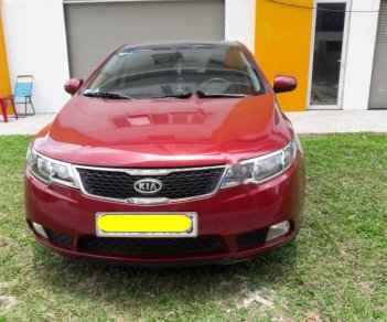 Kia Forte SX 1.6 AT 2011 - Cần bán xe Kia Forte SX 1.6 AT sản xuất năm 2011, màu đỏ còn mới, giá tốt