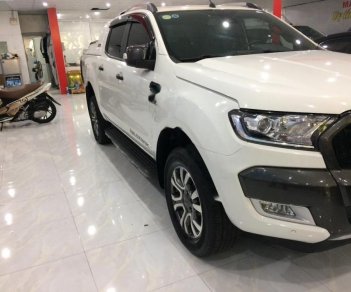 Ford Ranger Wildtrak 3.2L 4x4 AT 2016 - Bán ô tô Ford Ranger 3.2 đời 2016, màu trắng, xe nhập số tự động