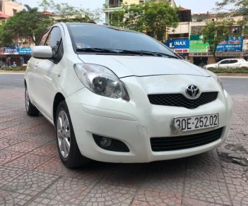 Toyota Yaris 1.3 AT 2009 - Bán Toyota Yaris 1.3 AT sản xuất năm 2009, màu trắng, nhập khẩu nguyên chiếc