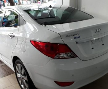 Hyundai Accent 1.4 AT 2014 - Cần bán xe Hyundai Accent 1.4 AT 2014, màu trắng, xe nhập chính chủ giá cạnh tranh