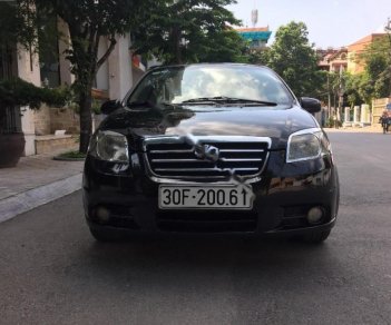 Daewoo Gentra SX 1.5 MT 2008 - Bán Daewoo Gentra MT sản xuất năm 2008, màu đen xe gia đình