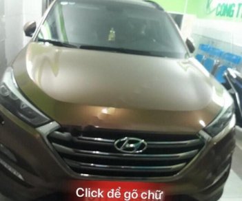 Hyundai Tucson 2.0 ATH 2015 - Cần bán xe Hyundai Tucson 2.0 ATH sản xuất năm 2015, màu nâu, nhập khẩu, giá chỉ 860 triệu