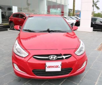 Hyundai Accent 1.4 AT 2014 - Cần bán xe Hyundai Accent 1.4 AT sản xuất 2014, màu đỏ, nhập khẩu, giá 474tr