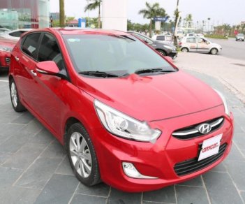 Hyundai Accent 1.4 AT 2014 - Cần bán xe Hyundai Accent 1.4 AT sản xuất 2014, màu đỏ, nhập khẩu, giá 474tr