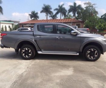 Mitsubishi Triton 4x4 AT Mivec 2018 - Bán xe Mitsubishi Triton 4x4 AT Mivec năm sản xuất 2018, màu xám, xe nhập, 755tr