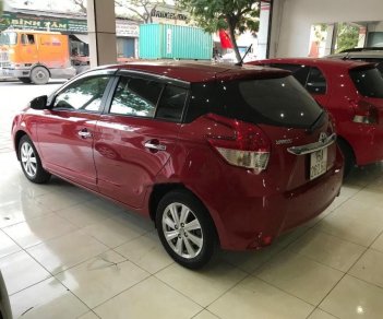 Toyota Yaris 1.5G 2017 - Bán ô tô Toyota Yaris 1.5G năm 2017, màu đỏ, nhập khẩu nguyên chiếc, giá 650tr